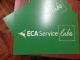 Офисные таблички из двухслойного пластика для Eca Service